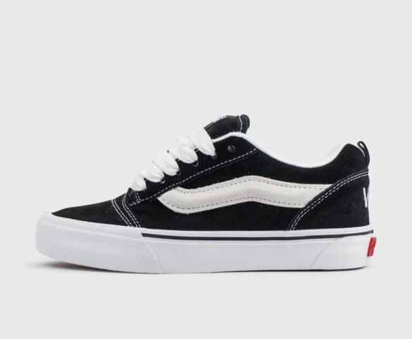 Кеды Vans Knu Skool Black White Wmns